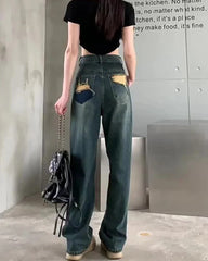 Ondrilla High Waist Wide Leg Jeans