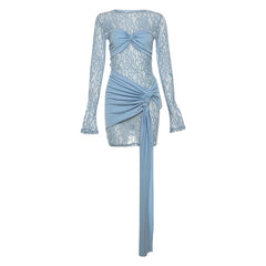 Ausha See Through Mini Dress