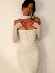 Laura Bodycon Midi Dress