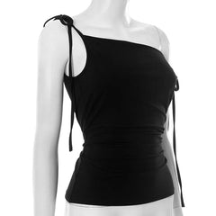 Tie Up String Cami Top