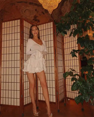 Dorinda Ruffle Mini Dress