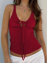 Doily Print Toe Up Tank Top