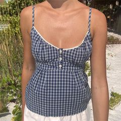 Printed Babydoll Cami Top