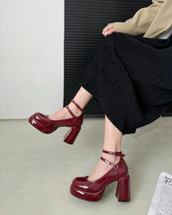 'I Am High' Chunky Pumps