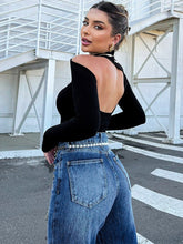 Styled Back Skinny Bodysuit