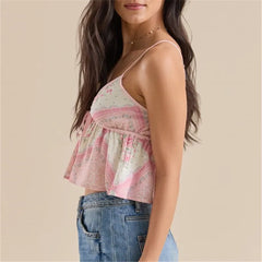 Floral Print Cami Top