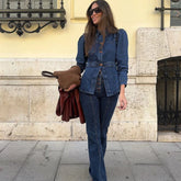 Darian Denim Jacket Pants Set