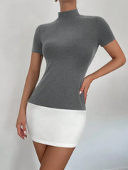 Camden Contrast Mini Dress