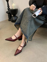 Keely Retro Pointed Toe Pumps