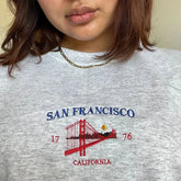 San Francisco Golden Gate Bridge Crewneck Sweatshirt