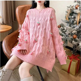 Strawberry Tassel Sweater