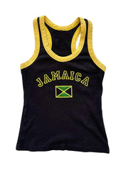 Jamaica Flag Racerback Tank Top - Casual Print