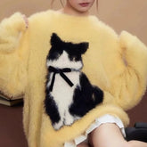 Fuzzy Cat Sweater