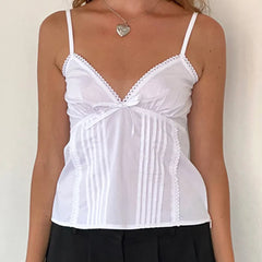 Bow Tie Up Cami Top