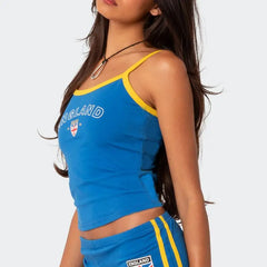 Country Flag Graphic Tank Top - Global Style