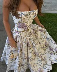 Waverly Floral Spaghetti Strap Maxi Dress