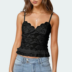 Lace Camisole Tank Top