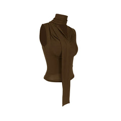 Kansas V Neck Bandage Top