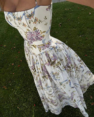 Waverly Floral Spaghetti Strap Maxi Dress