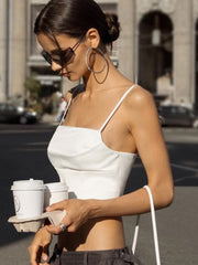 Jane Backless Crop Top