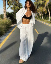 Daydreaming Loose Shirt Matching Set