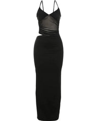 Kaui Mesh Midi Dress