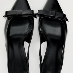 Corenne Butterfly Knot Slingback Heel