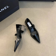 Keely Retro Pointed Toe Pumps