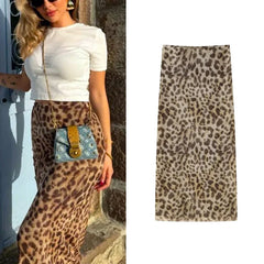 Fierce Instincts Printed Skirt