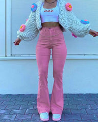 Blushing Bell-Bottoms Jeans