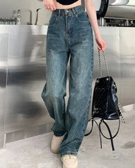 Ondrilla High Waist Wide Leg Jeans