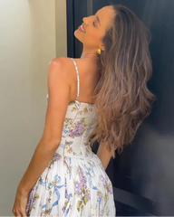 Waverly Floral Spaghetti Strap Maxi Dress