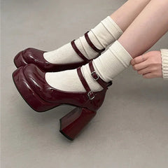 Kohen Chunky Heels