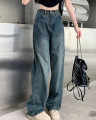 Ondrilla High Waist Wide Leg Jeans