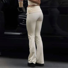 Emmalyn Drawstring Flare Pants