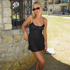 Polka Dot Cami Mini Dress