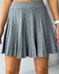 Doreen Mini Pleated A line Skirt