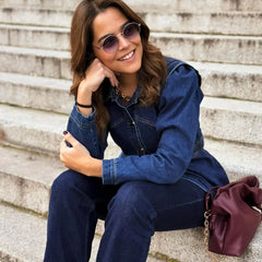 Darian Denim Jacket Pants Set