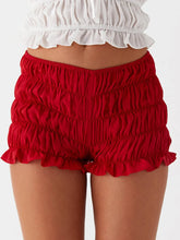 Ruched Low Waist Bloomers Shorts