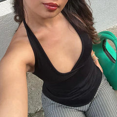 Table For Two Halter Top