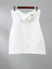 Back Again Strapless Mini Dress