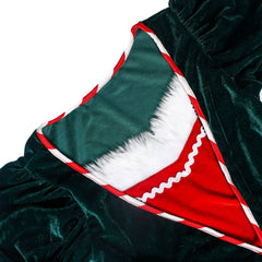 Christmas Clothing M XXL Conjoined Christmas Dress Stage Acting Costume Santa Claus Cosplay Suit
