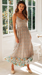 Bohemian Summer New Holiday Maxi Dress