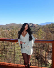 Adelle Knitted Cardigan Skirt Set