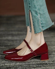 Matalia Square Toe Pumps