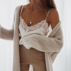 Spaghetti Strap Top Lace Cami