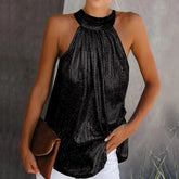 Casual Fashion Trend Sleeveless Top for
