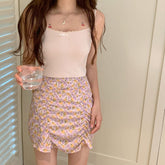 Sweet Bow Lace Off Shoulder Basic Knitted Top