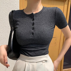 Short Sleeve Cotton Tee Shirt