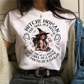 T shirt Cartoon Witch Magic Kawaii Tshirt